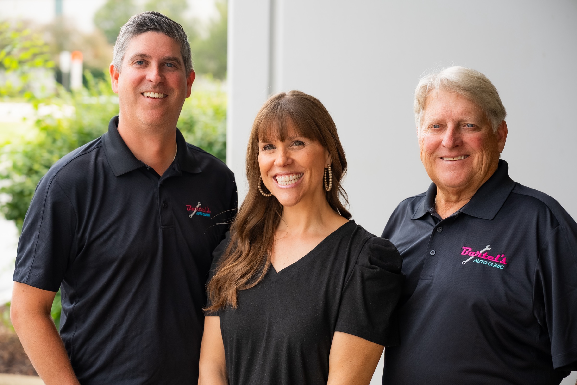Bartel's Auto Clinic family team